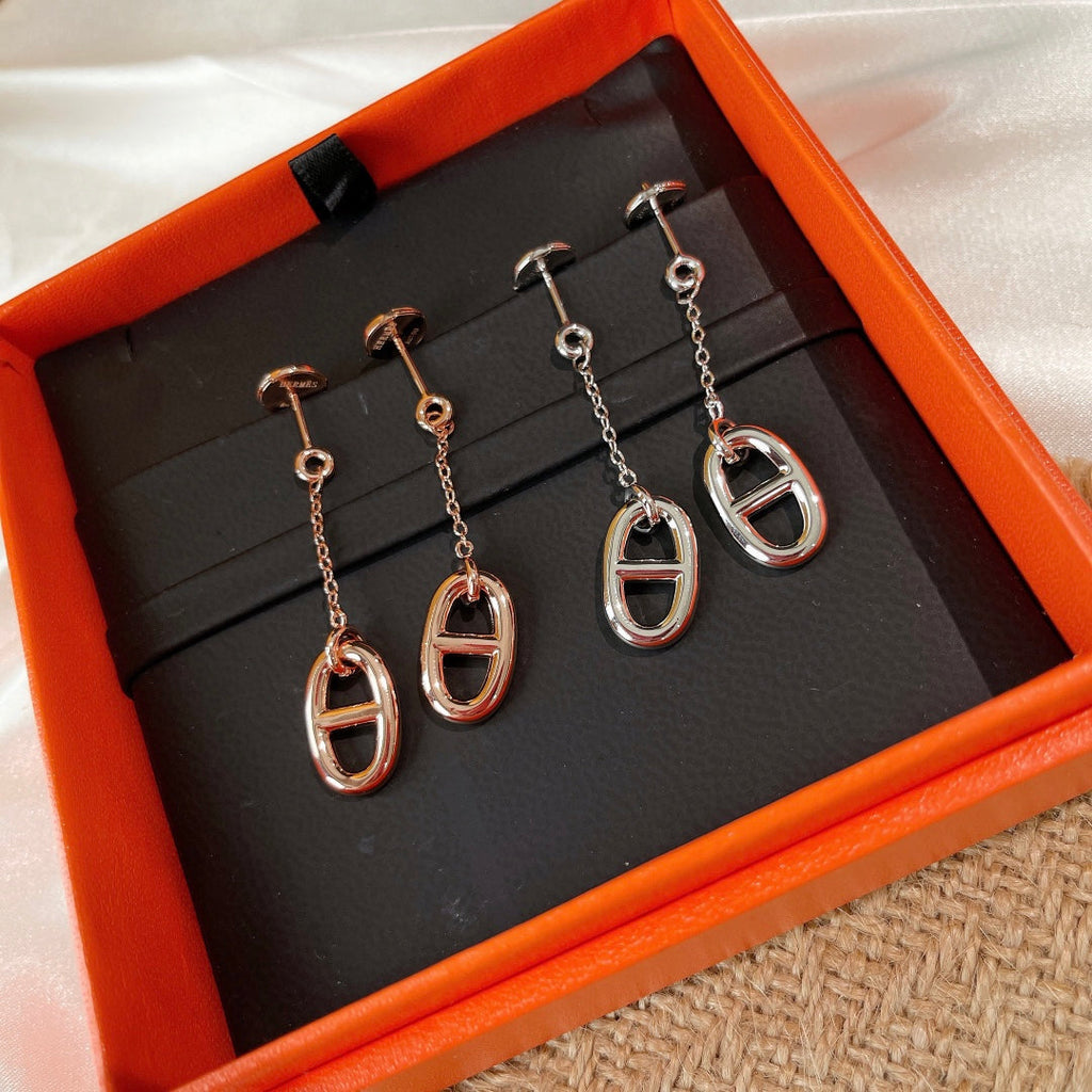 ⭐Miroze CHAINE TASSEL EARRINGS