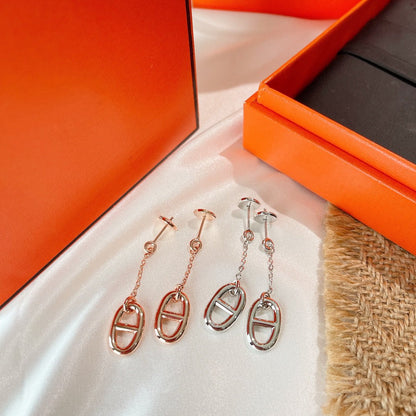 [⭐Miroze]CHAINE TASSEL EARRINGS
