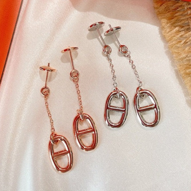 [⭐Miroze]CHAINE TASSEL EARRINGS