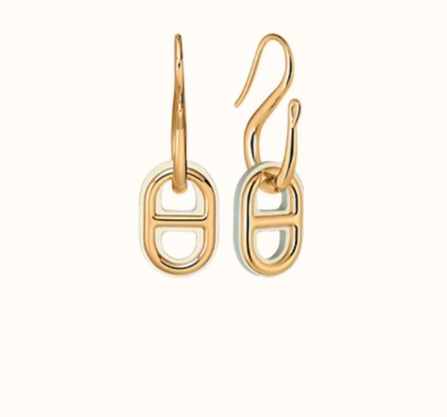 [⭐Miroze]HM O'MAILLON GOLD EARRINGS