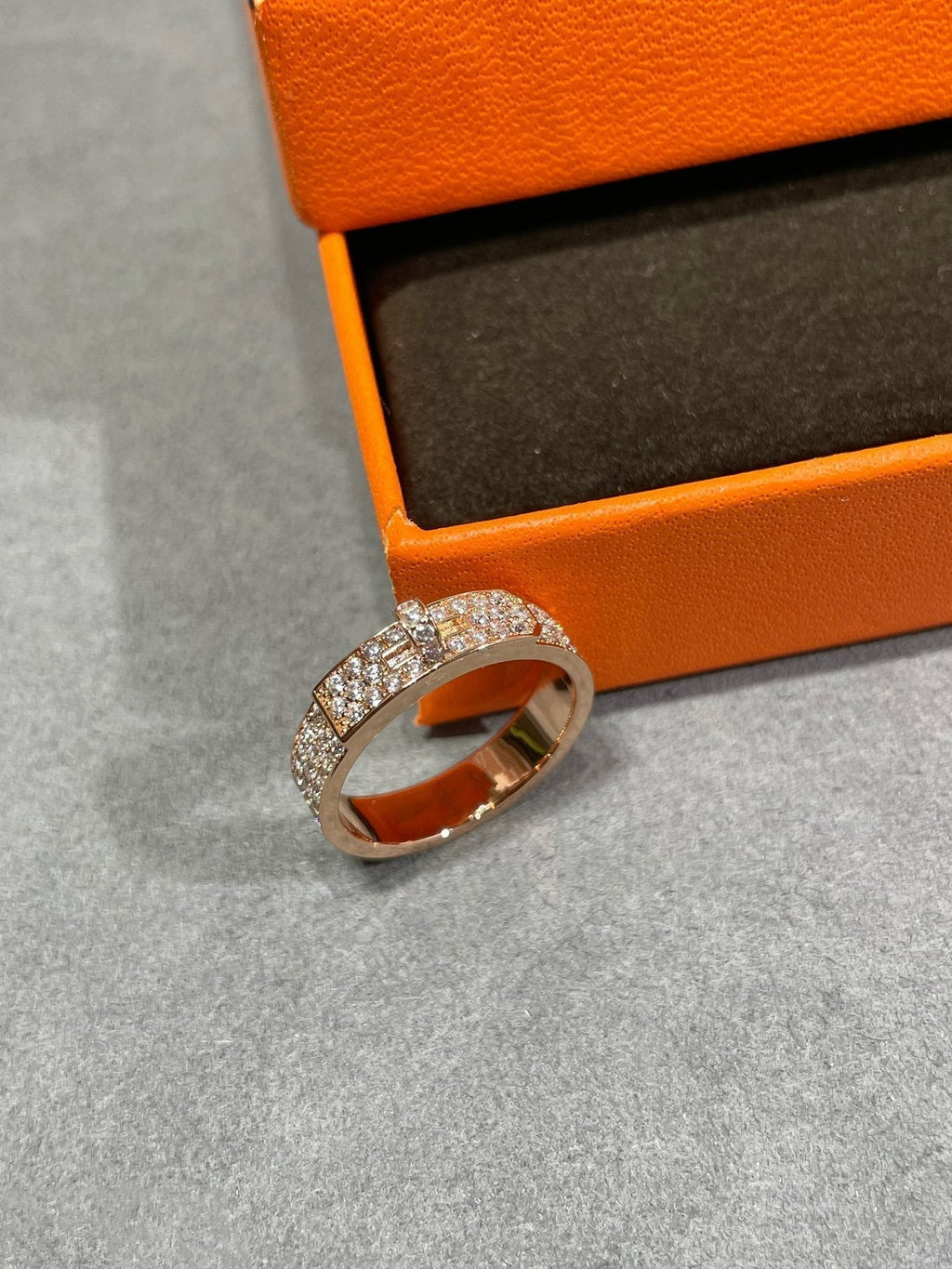 ⭐Miroze KELLY PINK GOLD DIAMOND RING