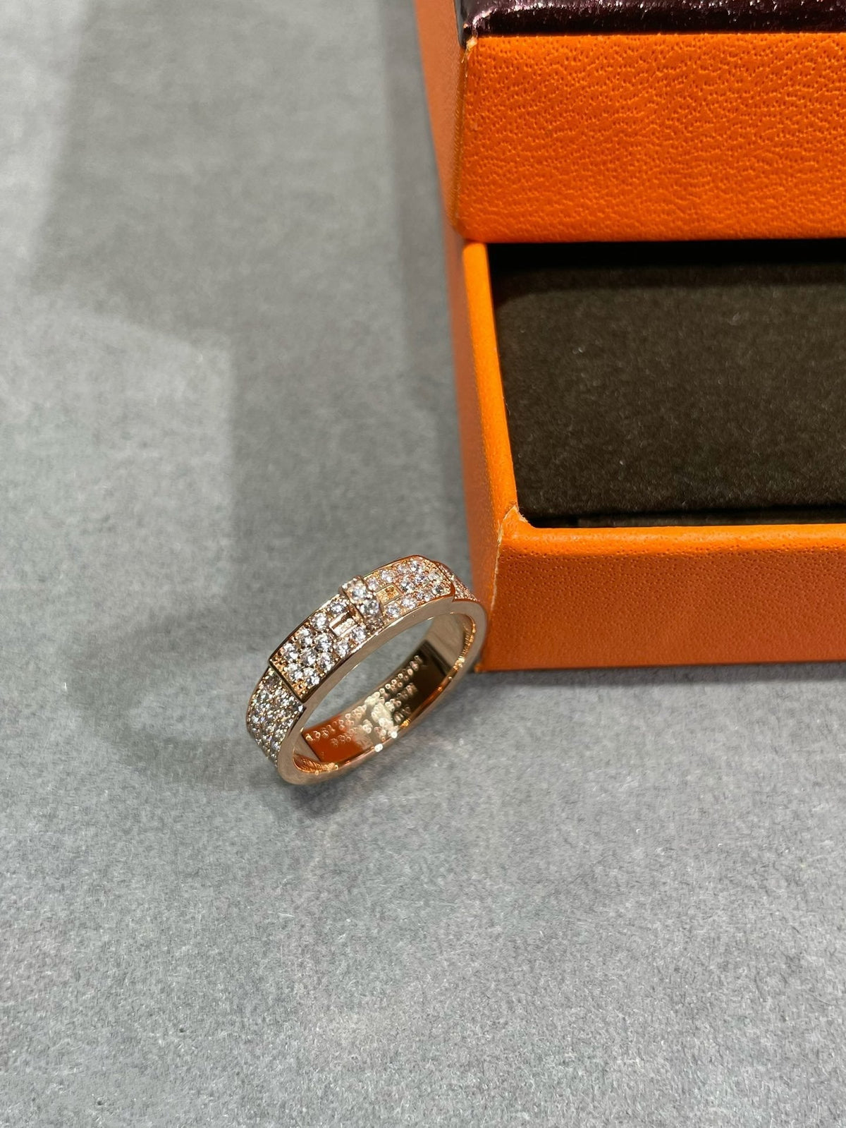 ⭐Miroze KELLY PINK GOLD DIAMOND RING