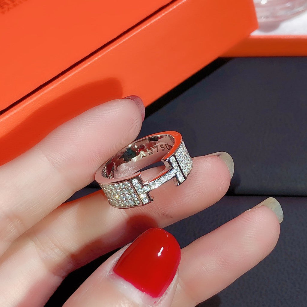 ⭐Miroze H RING FULL DIAMOND