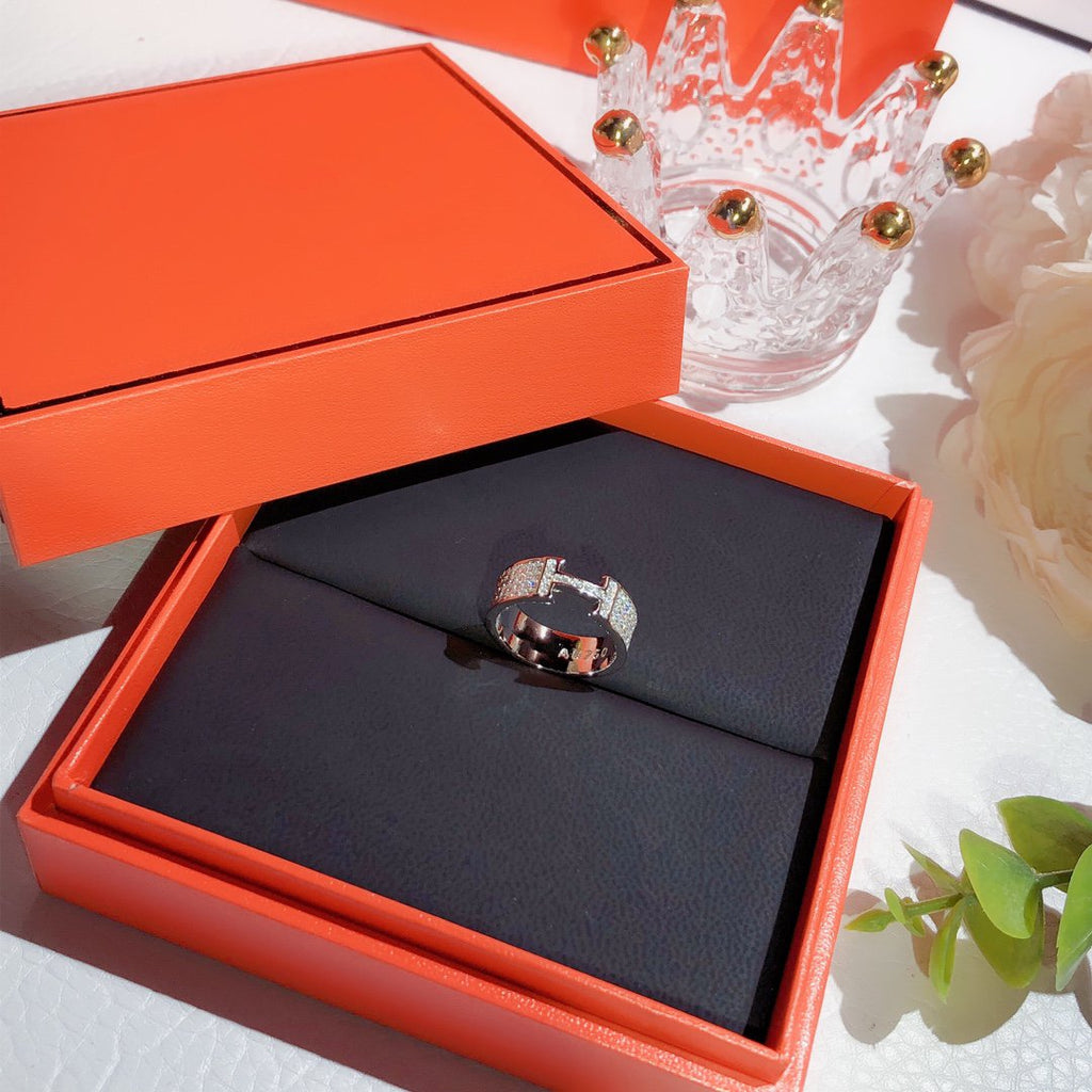 ⭐Miroze H RING FULL DIAMOND