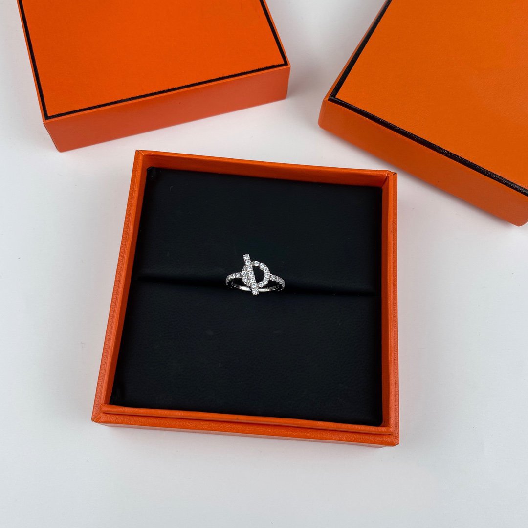 ⭐Miroze ECHAPPEE RING SILVER DIAMOND