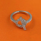 ⭐Miroze ECHAPPEE RING SILVER DIAMOND