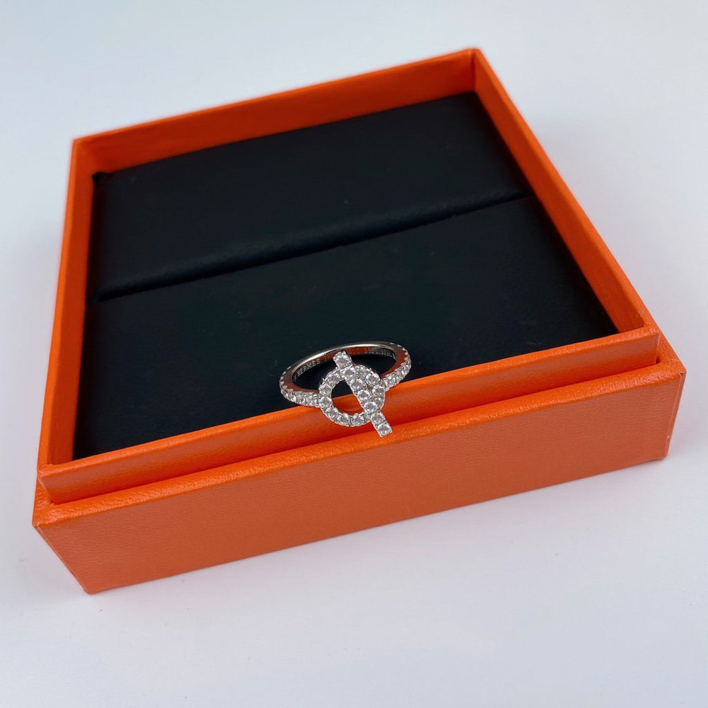 ⭐Miroze ECHAPPEE RING SILVER DIAMOND