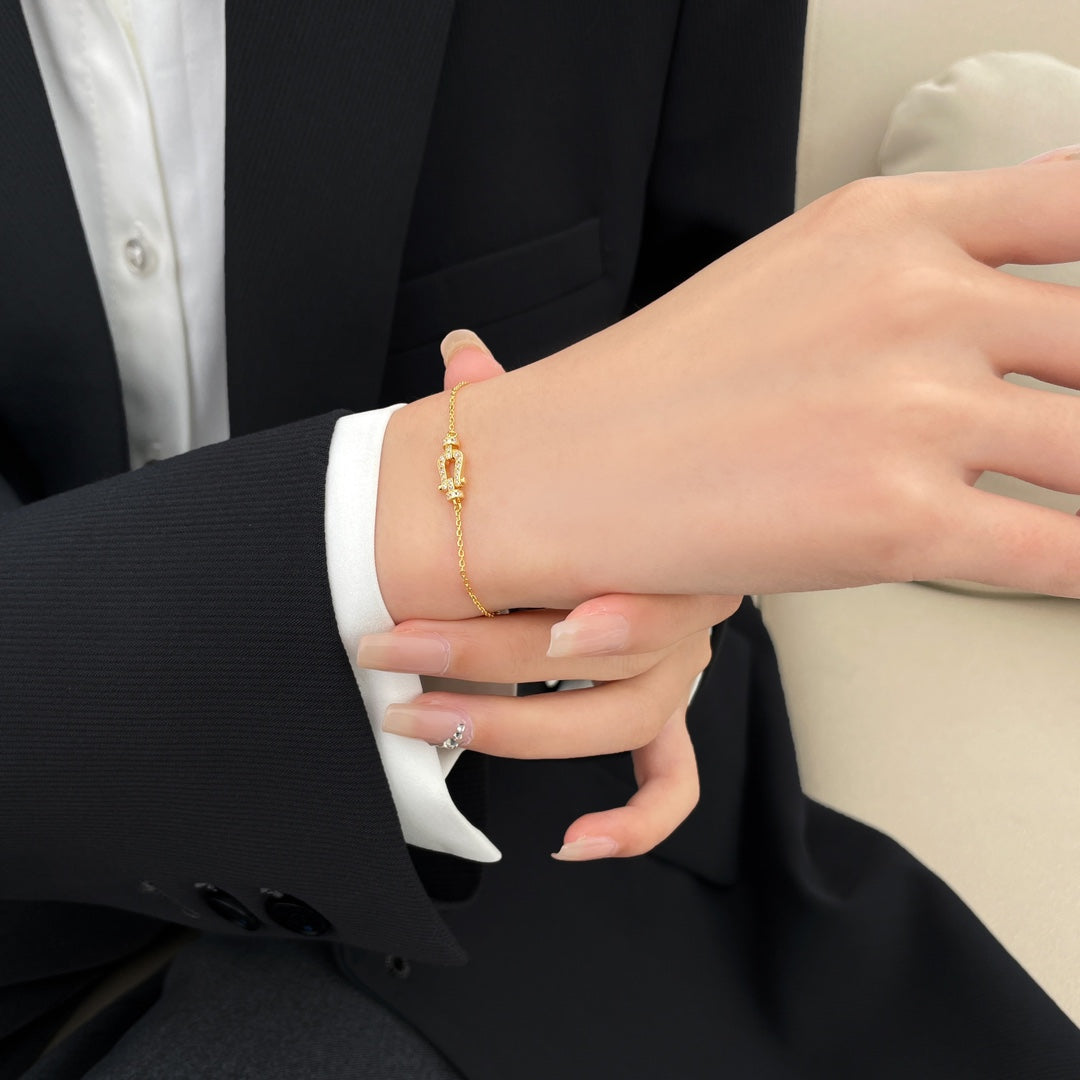 [⭐Miroze]FORCE 10 SMALL CHAIN BRACELET