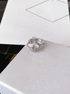 ⭐Miroze CLOVER SILVER RING
