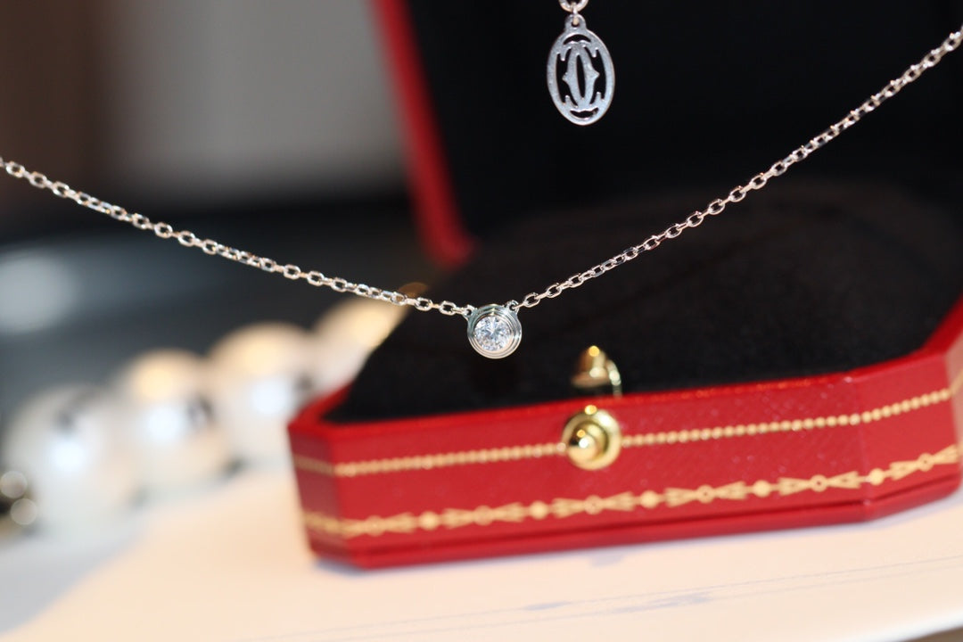[⭐Miroze] DAMOUR DIAMOND NECKLACE