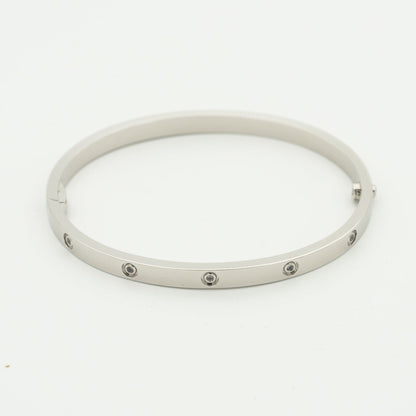 [⭐Miroze]LOVE BRACELET 3.65MM 10 DIAMONDS