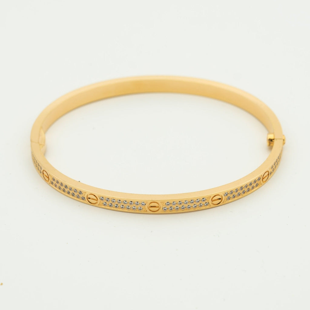 ⭐Miroze LOVE BRACELET 3.65MM DIAMOND-PAVED