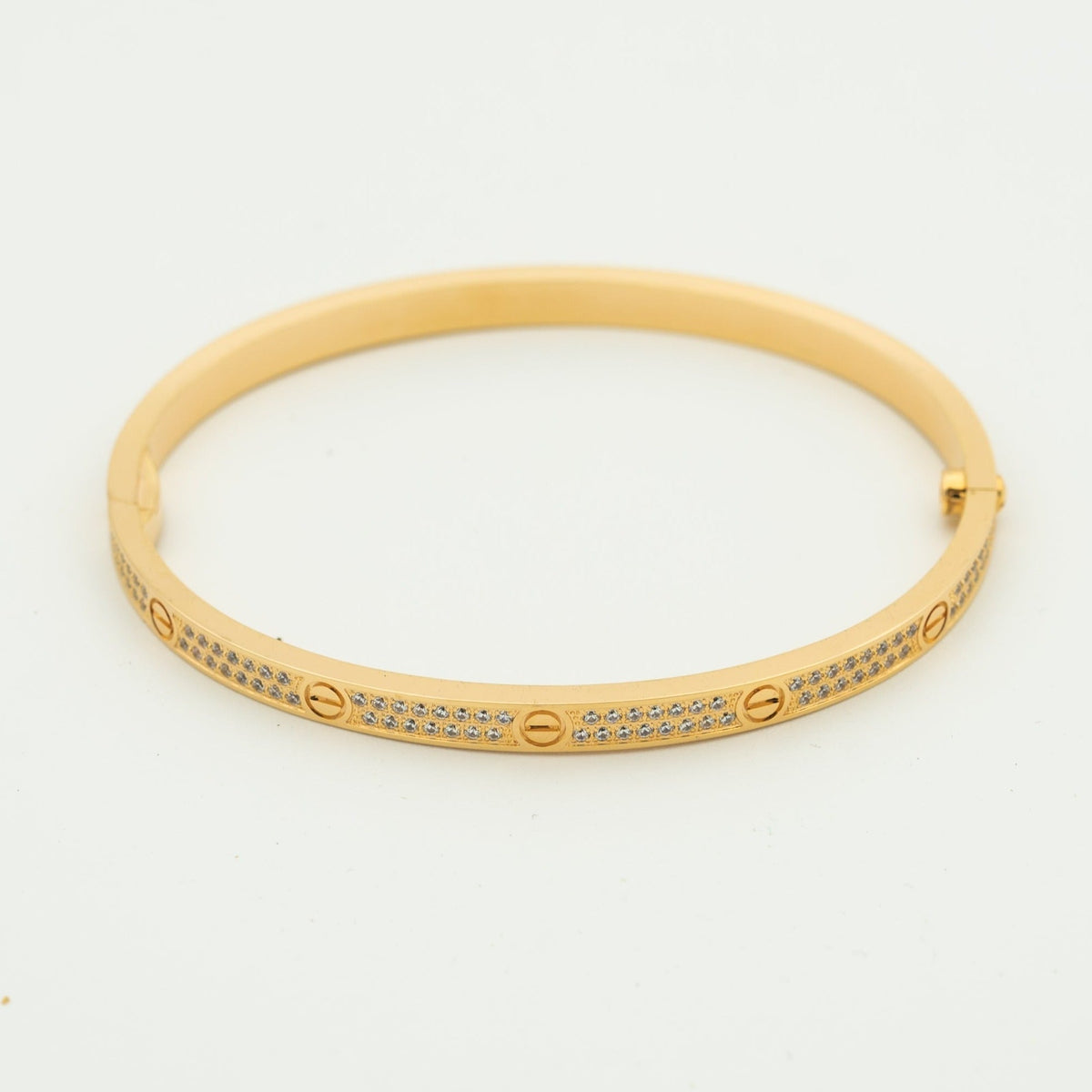 ⭐Miroze LOVE BRACELET 3.65MM DIAMOND-PAVED