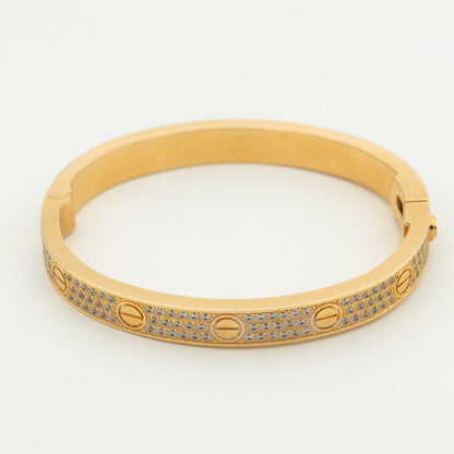 [⭐Miroze]LOVE BRACELET 6.1MM DIAMOND-PAVED