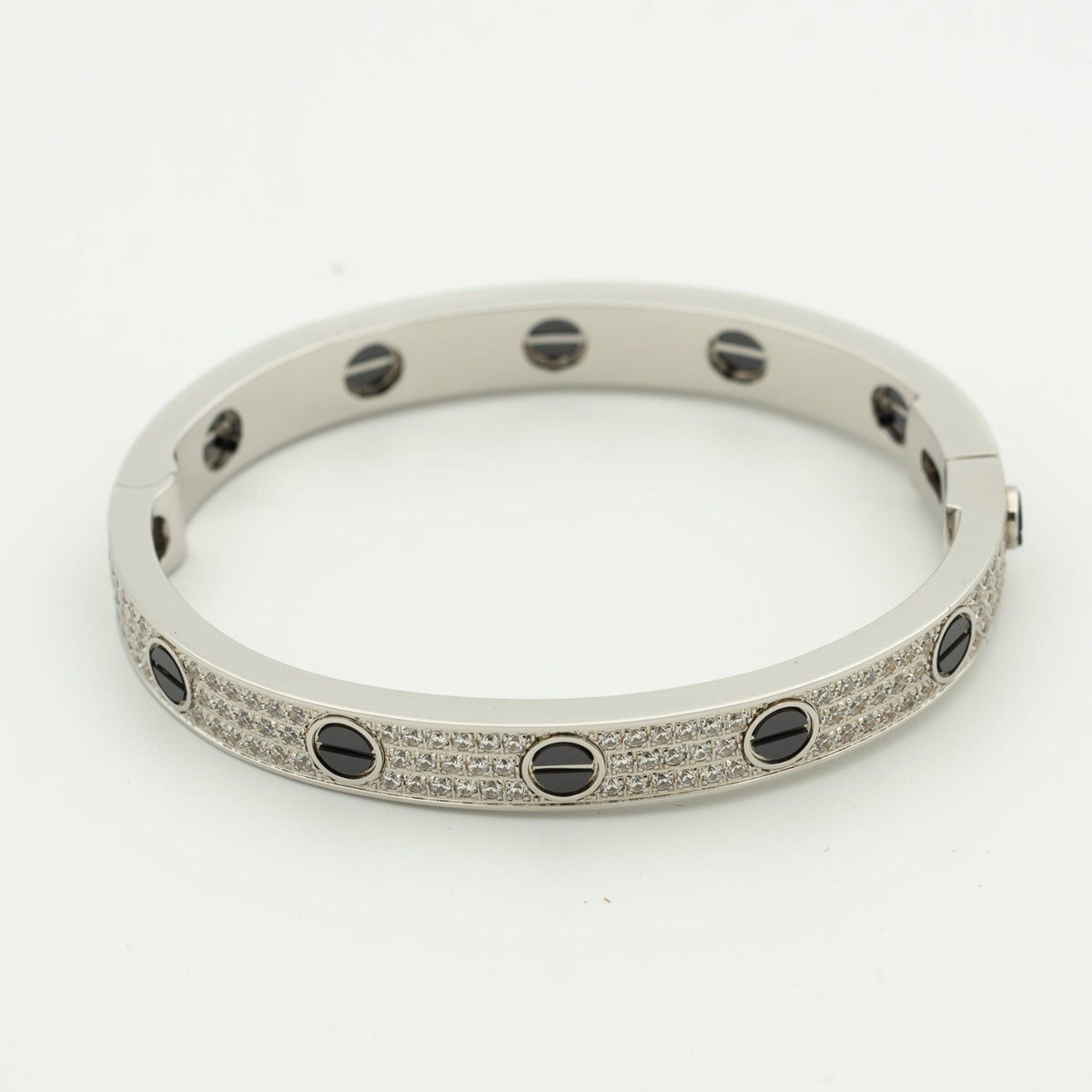 [⭐Miroze]LOVE BRACELET 6.1MM DIAMOND-PAVED CERAMIC