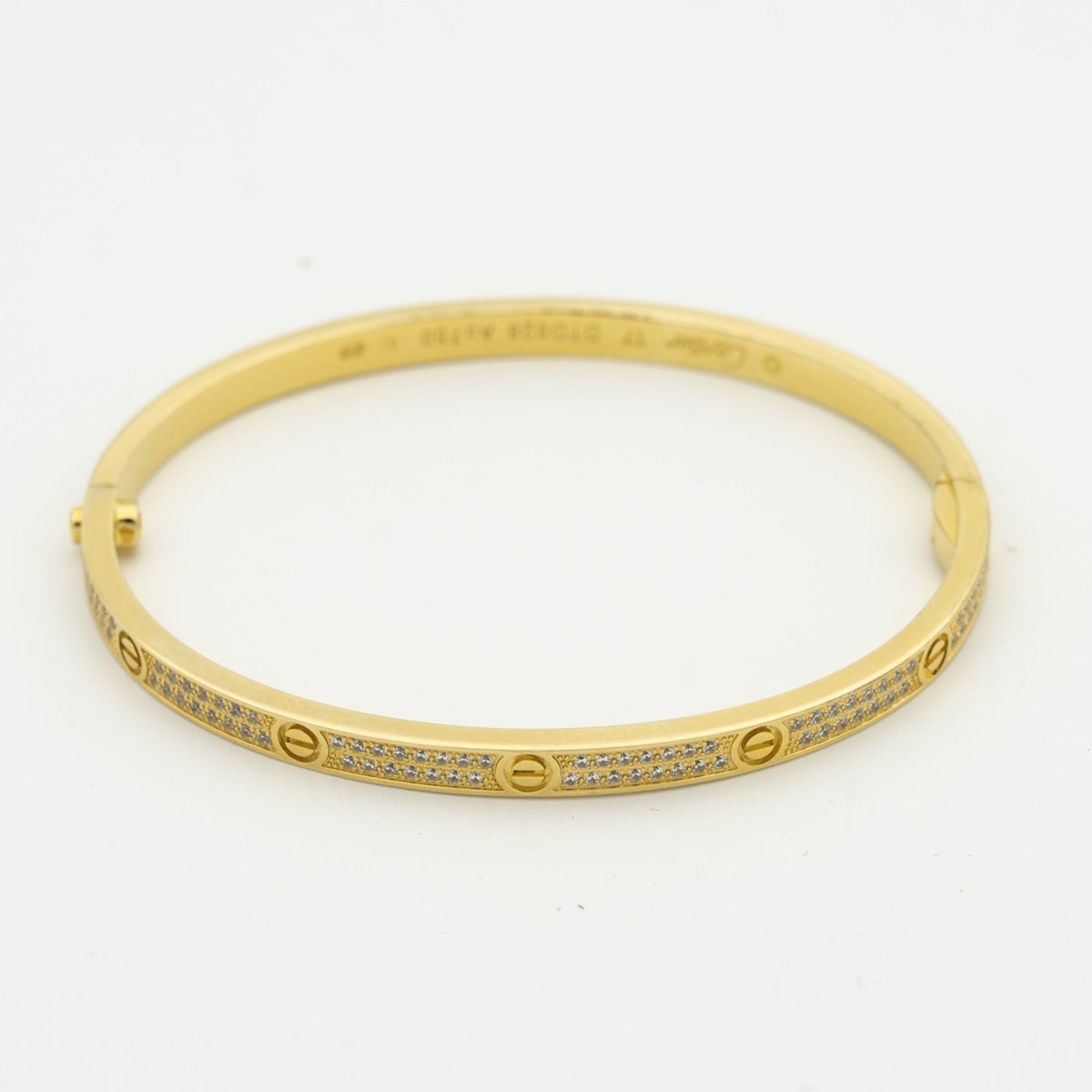 [⭐Miroze]LOVE BRACELET 3.65MM DIAMOND-PAVED