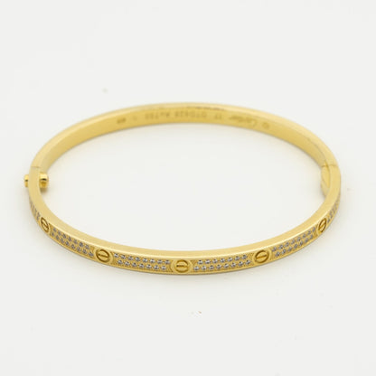[⭐Miroze]LOVE BRACELET 3.65MM DIAMOND-PAVED
