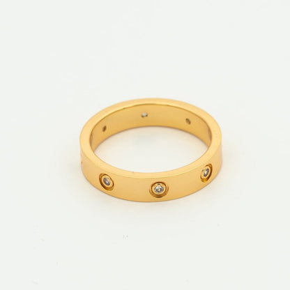 [⭐Miroze]LOVE RING 3.6MM 8 DIAMONDS