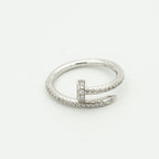 ⭐Miroze JUSTE RING 1.8MM SILVER DIAMONDS