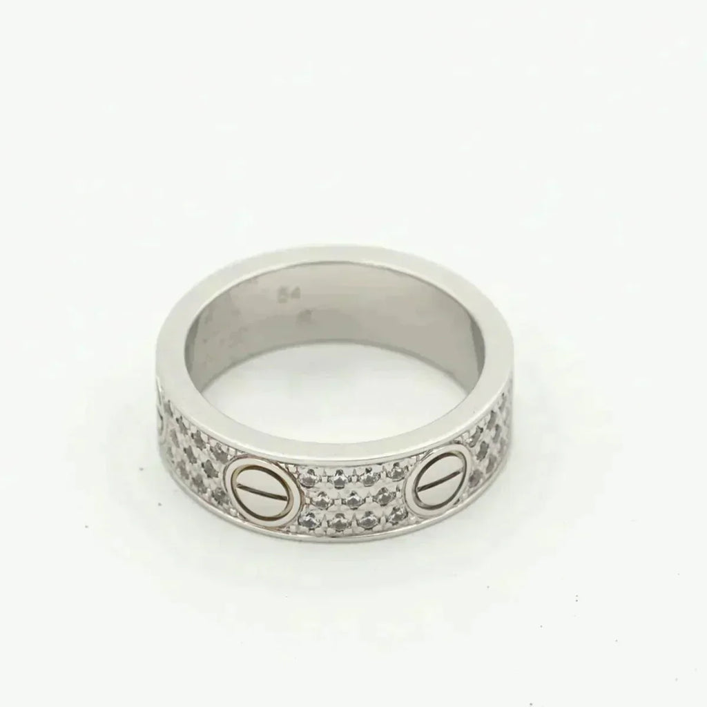 ⭐Miroze LOVE RING 5.5MM DIAMONDS PAVED