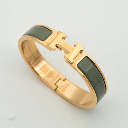 [⭐Miroze]H BRACELET BLUE GREEN 12MM