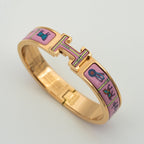 ⭐Miroze H PINK GOLD BRACELET PINK CERAMIC