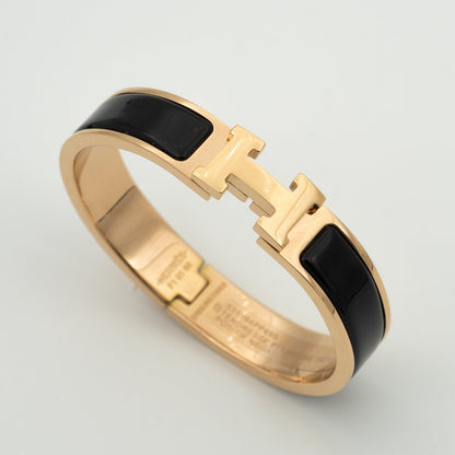 [⭐Miroze]H BLACK BRACELET
