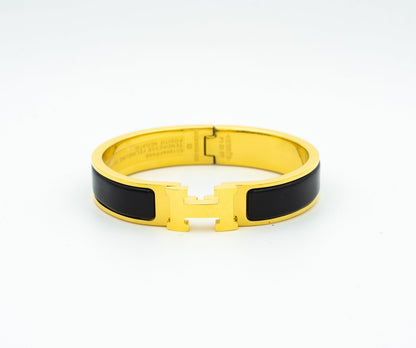 [⭐Miroze]H BLACK BRACELET