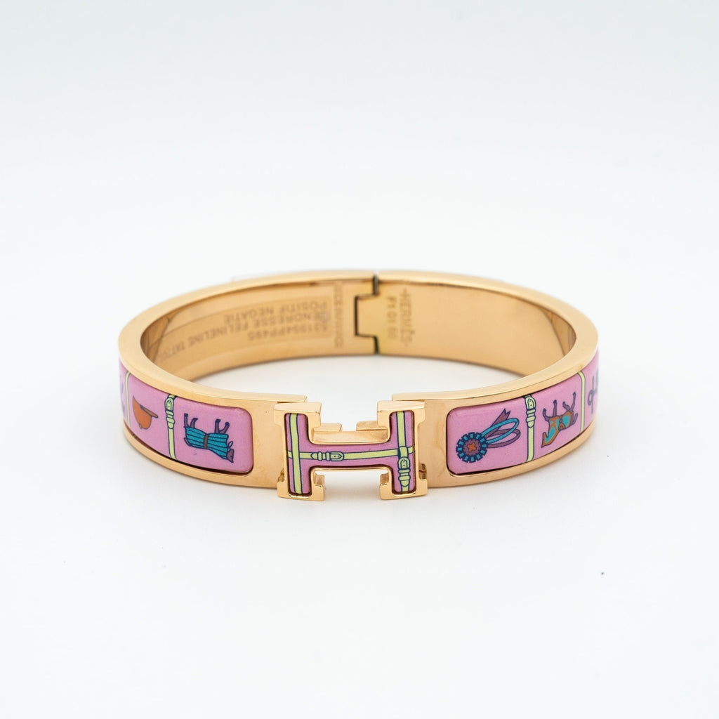 ⭐Miroze H PINK GOLD BRACELET PINK CERAMIC