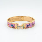 ⭐Miroze H PINK GOLD BRACELET PINK CERAMIC