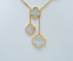⭐Miroze CLOVER MOTHER OF PEARL NECKLACE 6 MOTIF