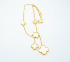⭐Miroze CLOVER MOTHER OF PEARL NECKLACE 6 MOTIF