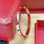 [⭐Miroze ] 2026 RAINBOW LOVE BRACELET 6.1MM  10 DIAMONDS