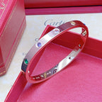[⭐Miroze ] 2026 RAINBOW LOVE BRACELET 6.1MM  10 DIAMONDS