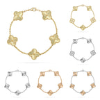 [⭐Miroze ]New  CLOVER 5 MOTIF LASER BRACELET COLLECTION