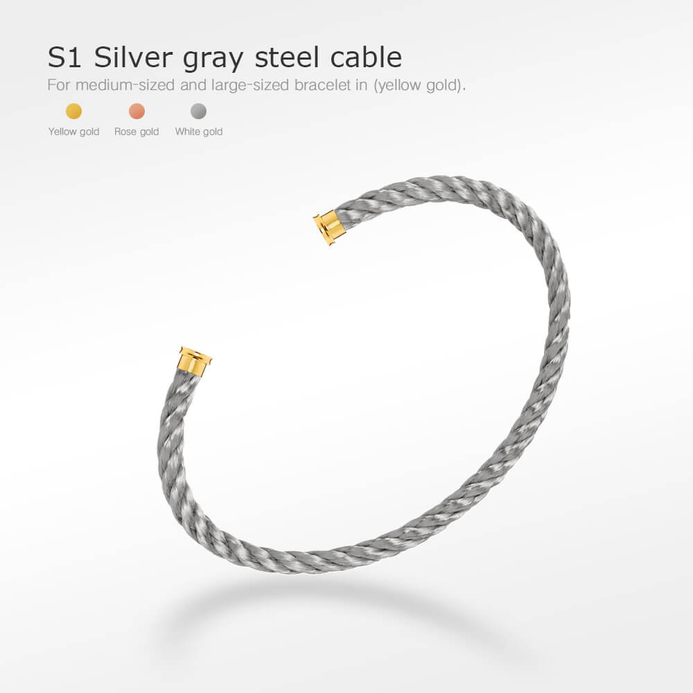 [⭐Miroze]FORCE SERIES BRACELET CABLES 50 CHOICES (DIY SELECTION)
