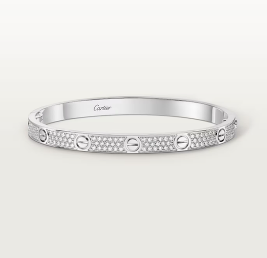 [⭐Miroze]NEW-LOVE-4.8MM-Width Diamond-Studded Bracelet