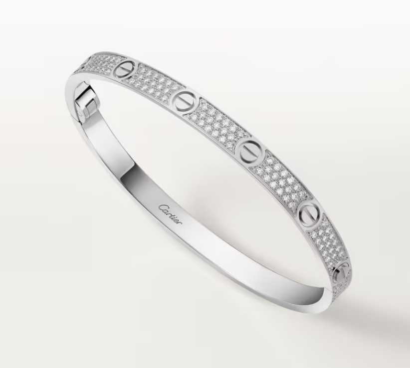 [⭐Miroze]NEW-LOVE-4.8MM-Width Diamond-Studded Bracelet