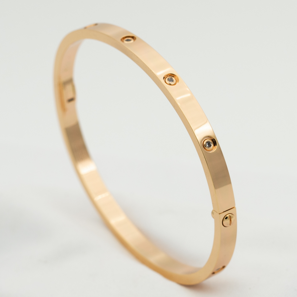 [⭐Miroze]LOVE BRACELET 3.65MM 10 DIAMONDS