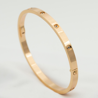 [⭐Miroze]LOVE BRACELET 3.65MM 10 DIAMONDS