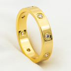 ⭐Miroze LOVE RING 3.6MM 8 DIAMONDS