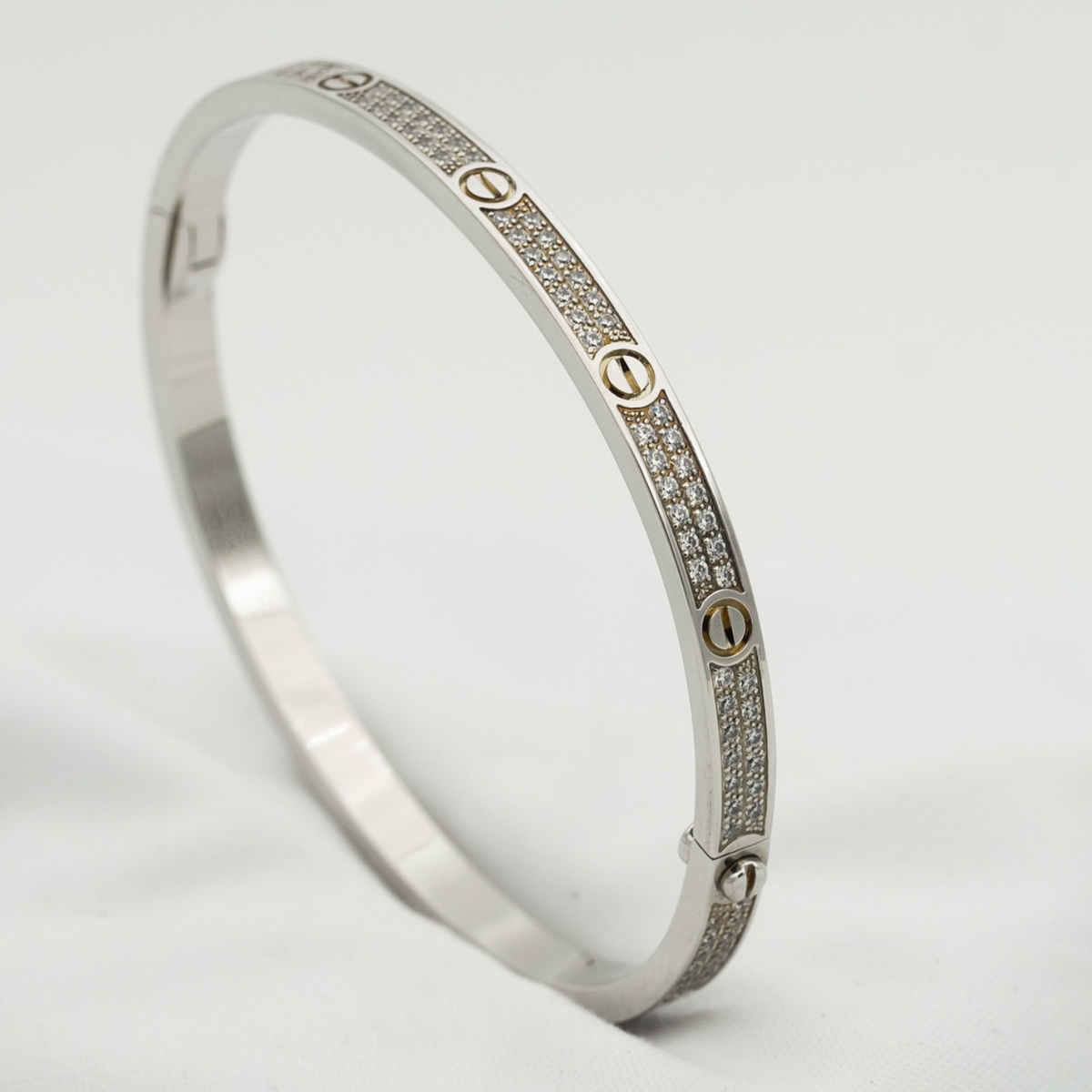 [⭐Miroze]LOVE BRACELET 3.65MM DIAMOND-PAVED