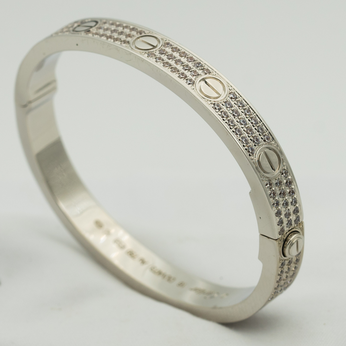 [⭐Miroze]LOVE BRACELET 6.1MM DIAMOND-PAVED