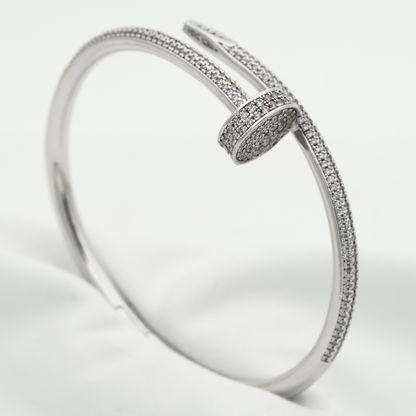 [⭐Miroze]JUSTE BRACELET 3.5MM ALL DIAMONDS