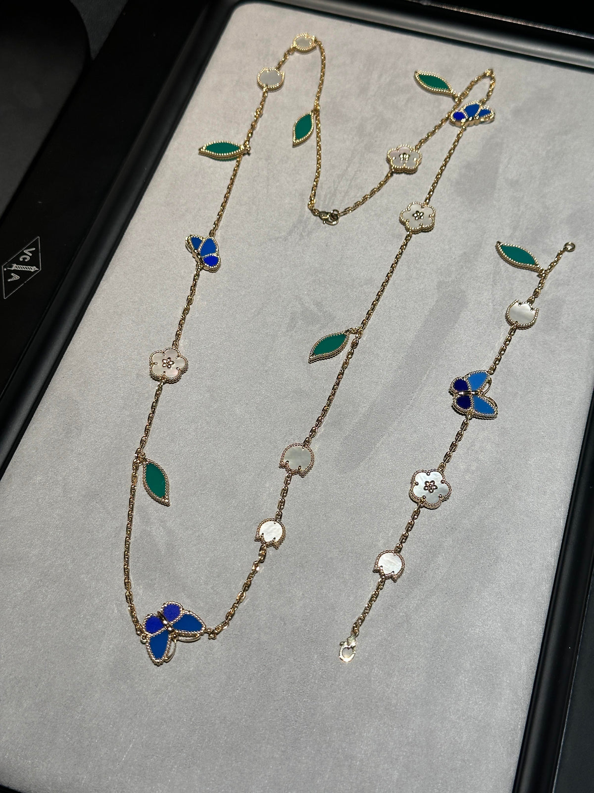 [⭐Miroze ] 26 NEW CLOVER 15 MOTIFS LUCKY NECKLACE