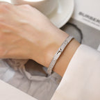⭐Miroze KELLY BRACELET DIAMOND PAVED