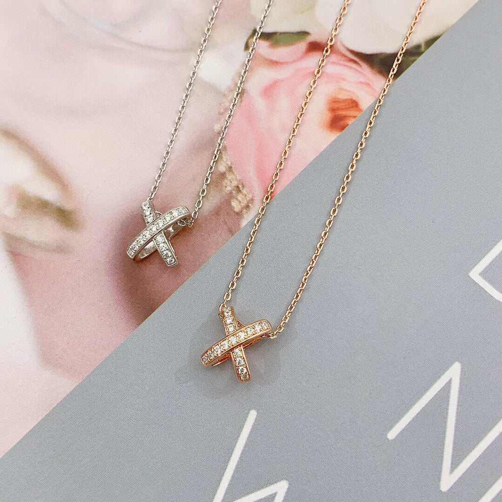 ⭐Miroze JEUX DE DIAMOND NECKLACE