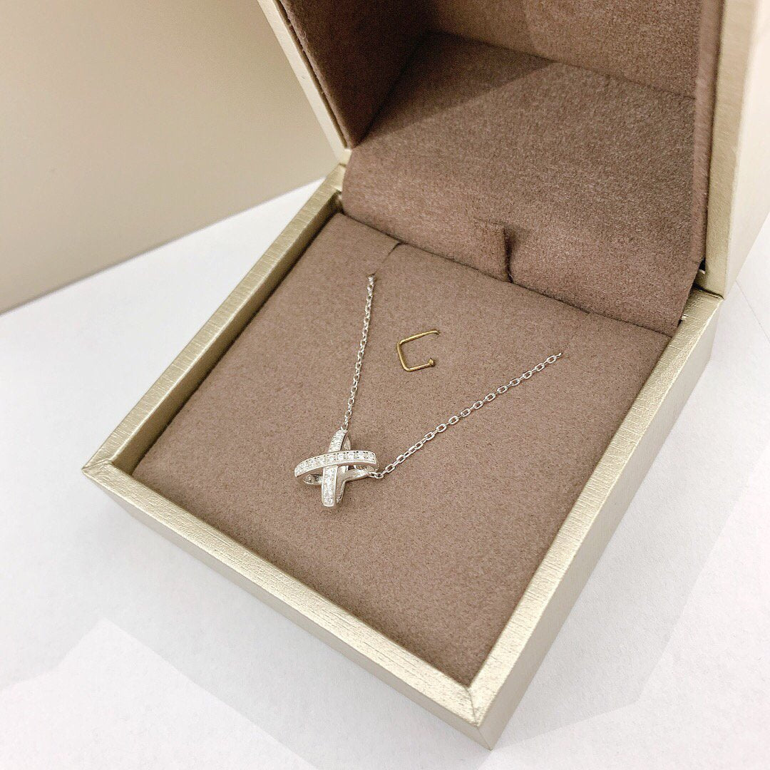 ⭐Miroze JEUX DE DIAMOND NECKLACE