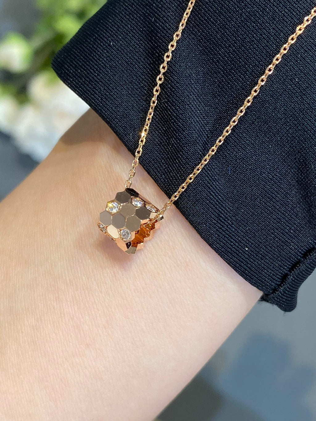 ⭐Miroze BEE LOVE DIAMOND NECKLACE