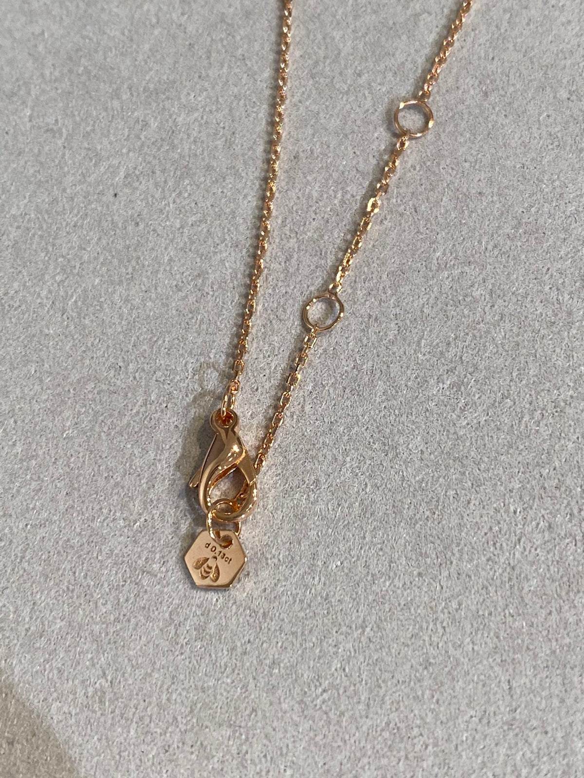 ⭐Miroze BEE LOVE DIAMOND NECKLACE
